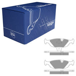 Brzdové destičky pro BMW Řada 6 E24 Kupé (1977-1989) - Tomex - TX 11-30 (zadní náprava)