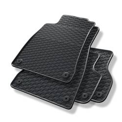 Gumové koberečky pro Audi A4 B9 (2015-2023) - autokoberece - vaničky - rohožky - Geyer & Hosaja - 903/4C