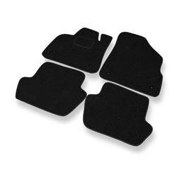 Plstěné koberečky pro Citroen DS5 (2011-2015) - autokoberece - rohožky - DGS Autodywan - černá