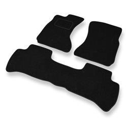 Plstěné koberečky pro Daihatsu Terios I (1997-2005) - autokoberece - rohožky - DGS Autodywan - černá