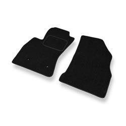 Plstěné koberečky pro Fiat Doblo II (2010-2022) - autokoberece - rohožky - DGS Autodywan - černá