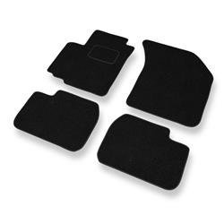 Plstěné koberečky pro Fiat Sedici (2005-2014) - autokoberece - rohožky - DGS Autodywan - černá