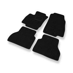 Plstěné koberečky pro Ford B-MAX (2012-2017) - autokoberece - rohožky - DGS Autodywan - černá