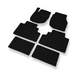 Plstěné koberečky pro Mazda MPV II (1999-2006) - autokoberece - rohožky - DGS Autodywan - černá