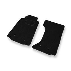 Plstěné koberečky pro Mazda MX-5 III (2005-2015) - autokoberece - rohožky - DGS Autodywan - černá