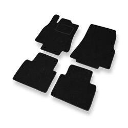 Plstěné koberečky pro Mercedes-Benz Třída B W245 (2005-2011) - autokoberece - rohožky - DGS Autodywan - černá