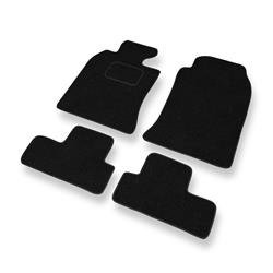 Plstěné koberečky pro Mini Cabrio I (2004-2009) - autokoberece - rohožky - DGS Autodywan - černá