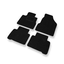 Plstěné koberečky pro Nissan Murano II (2009-2015) - autokoberece - rohožky - DGS Autodywan - černá
