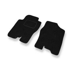 Plstěné koberečky pro Nissan Navara D40 (2005-2014) - autokoberece - rohožky - DGS Autodywan - černá