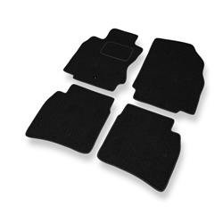 Plstěné koberečky pro Nissan Note E11 (2004-2013) - autokoberece - rohožky - DGS Autodywan - černá