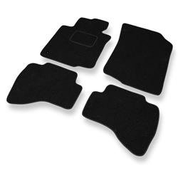 Plstěné koberečky pro Peugeot 107 I (2005-2013) - autokoberece - rohožky - DGS Autodywan - černá