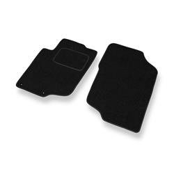 Plstěné koberečky pro Peugeot 207 (2006-2012) - autokoberece - rohožky - DGS Autodywan - černá