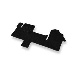Plstěné koberečky pro Renault Master IV (1+1) (2010-....) - autokoberece - rohožky - DGS Autodywan - černá