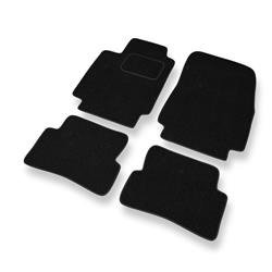 Plstěné koberečky pro Renault Modus I (2004-2012) - autokoberece - rohožky - DGS Autodywan - černá