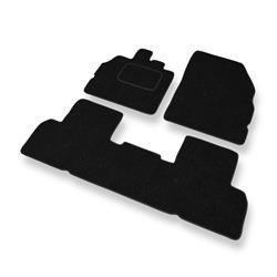 Plstěné koberečky pro Renault Scenic III (2009-2016) - autokoberece - rohožky - DGS Autodywan - černá