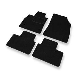 Plstěné koberečky pro Renault Talisman I (2015-....) - autokoberece - rohožky - DGS Autodywan - černá