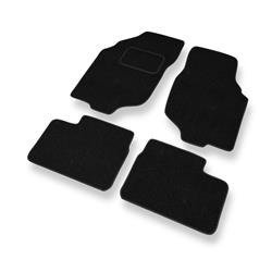 Plstěné koberečky pro Rover 25 (2000-2005) - autokoberece - rohožky - DGS Autodywan - černá