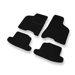 Plstěné koberečky pro Seat Arosa I, II (1997-2004) - autokoberece - rohožky - DGS Autodywan - černá