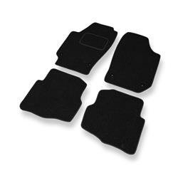 Plstěné koberečky pro Seat Cordoba II 6L (2002-2009) - autokoberece - rohožky - DGS Autodywan - černá