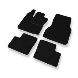 Plstěné koberečky pro Smart ForFour II (2014-....) - autokoberece - rohožky - DGS Autodywan - černá