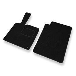 Plstěné koberečky pro Smart ForTwo II (2007-2013) - autokoberece - rohožky - DGS Autodywan - černá