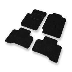 Plstěné koberečky pro Suzuki Grand Vitara II (2005-2014) - autokoberece - rohožky - DGS Autodywan - černá