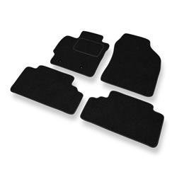 Plstěné koberečky pro Toyota Auris I (2007-2012) - autokoberece - rohožky - DGS Autodywan - černá