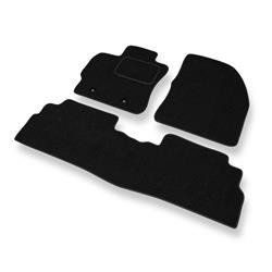 Plstěné koberečky pro Toyota Verso (2009-2018) - autokoberece - rohožky - DGS Autodywan - černá