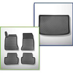 Sada: koberečky TPE + rohož do zavazadlového prostoru pro Mercedes-Benz Třída A W176 Hatchback (09.2012-04.2018) - Aristar - Guardliner