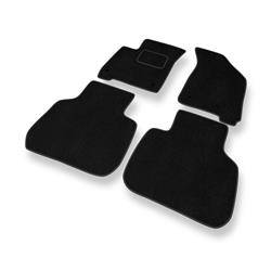 Velurové koberečky pro Fiat Freemont (2011-2016) - autokoberece - rohožky - DGS Autodywan - černá
