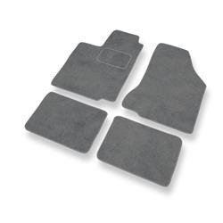 Velurové koberečky pro Seat Cordoba I 6K (1993-2002) - autokoberece - rohožky - DGS Autodywan - šedá