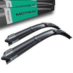 Automobilové stěrače na přední sklo pro BMW X5 E70 SAV (10.2011-06.2013) - Motgum - listy ploché Premium