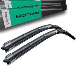 Automobilové stěrače na přední sklo pro Citroen C4 Picasso I MPV (02.2007-02.2013) - Motgum - listy ploché Premium