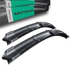 Automobilové stěrače na přední sklo pro Daihatsu Move MPV (1999-2004) - Motgum - listy ploché Premium