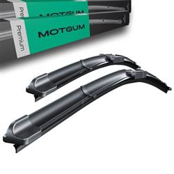 Automobilové stěrače na přední sklo pro Mazda 6 III Kombi, Sedan (09.2012-....) - Motgum - listy ploché Premium
