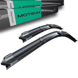 Automobilové stěrače na přední sklo pro Seat Toledo IV Liftback (07.2012-2018) - Motgum - listy ploché Premium