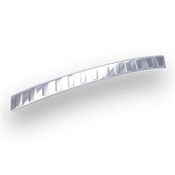 Ocelový kryt zadního nárazníku pro Citroen C4 Grand Picasso I MPV (5 dveře) - (2007-2013) - Croni - Trapéz - stříbrný (satén)