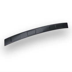 Ocelový kryt zadního nárazníku pro Kia XCeed I Crossover (5 dveře) - (2019-....) - Croni - 4 Trapéz - černá (broušený povrch)