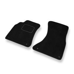 Velurové koberečky pro Audi A4 IV B8 (2008-2015) - autokoberece - rohožky - DGS Autodywan - černá