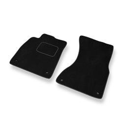 Velurové koberečky pro Audi A6 IV C7 (2011-2018) - autokoberece - rohožky - DGS Autodywan - černá