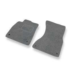 Velurové koberečky pro Audi A6 IV C7 (2011-2018) - autokoberece - rohožky - DGS Autodywan - šedá