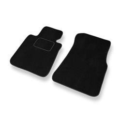 Velurové koberečky pro BMW Řada 1 F20 (2011-2019) - autokoberece - rohožky - DGS Autodywan - černá