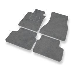 Velurové koberečky pro BMW Řada 5 G31 (2017-....) - autokoberece - rohožky - DGS Autodywan - šedá