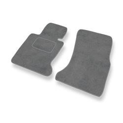 Velurové koberečky pro BMW Řada 7 IV E65/E66 (2001-2008) - autokoberece - rohožky - DGS Autodywan - šedá