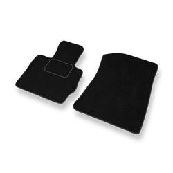 Velurové koberečky pro BMW X3 II F25 (2010-2017) - autokoberece - rohožky - DGS Autodywan - černá
