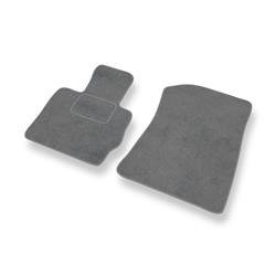 Velurové koberečky pro BMW X4 F26 (2013-2018) - autokoberece - rohožky - DGS Autodywan - šedá