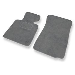 Velurové koberečky pro BMW Z4 I E85, E86 (2002-2008) - autokoberece - rohožky - DGS Autodywan - šedá