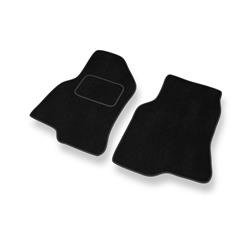 Velurové koberečky pro Chevrolet Captiva I (2006-2011) - autokoberece - rohožky - DGS Autodywan - černá
