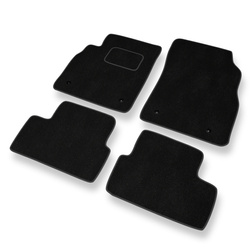Velurové koberečky pro Chevrolet Cruze (2008-2016) - autokoberece - rohožky - DGS Autodywan - černá
