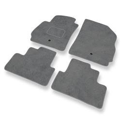Velurové koberečky pro Chevrolet Orlando (2010-2018) - autokoberece - rohožky - DGS Autodywan - šedá